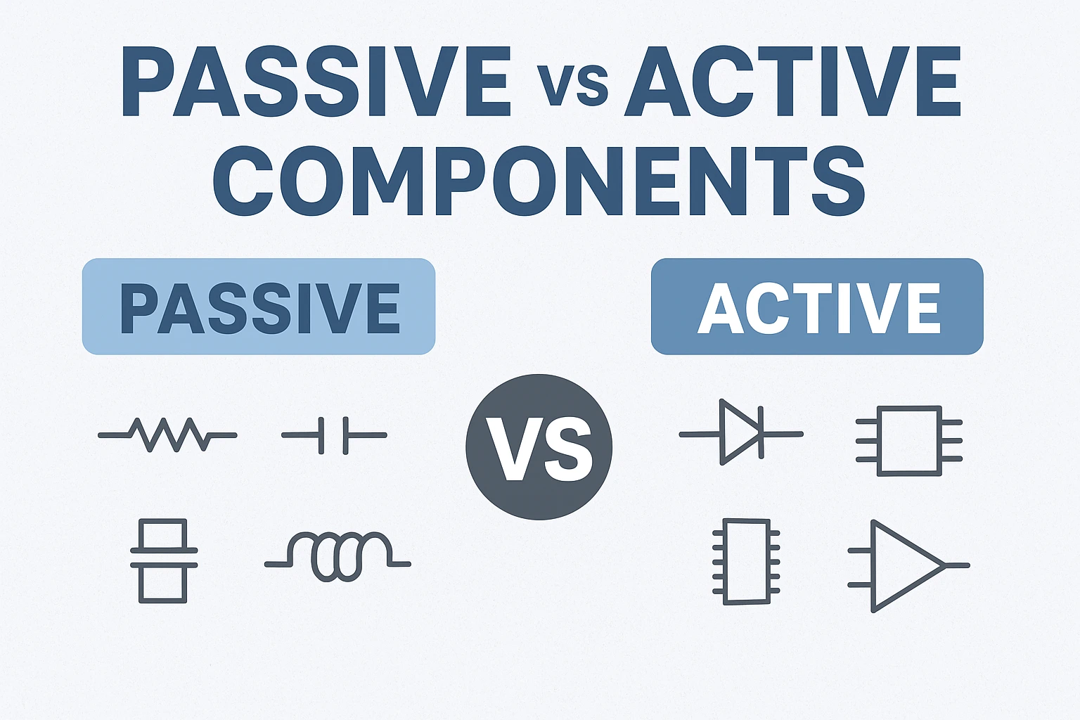 Passive vs Active Components