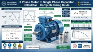 3 Phase Motor to Single Phase