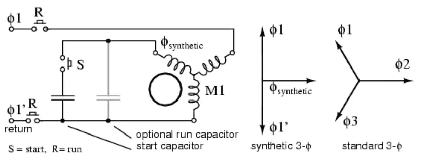 3 Phase Motor to Single Phase